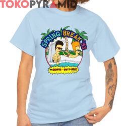 Rare Vintage 1993 Beavis and Butt head Spring Break Shirt