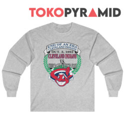 Rare Vintage 1993 Cleveland Indians Chicago White Sox Long Sleeve