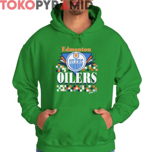 Rare Vintage 1993 Edmonton Oilers Graphic Shirt