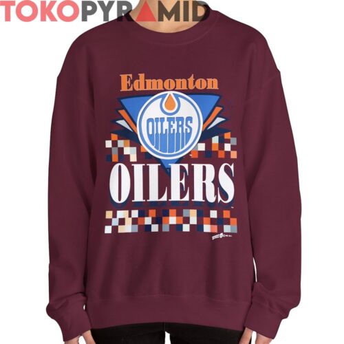 Rare Vintage 1993 Edmonton Oilers Graphic Shirt