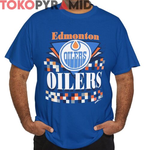 Rare Vintage 1993 Edmonton Oilers Graphic Shirt