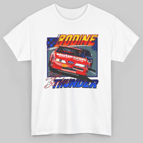 Rare Vintage 1993 Nascar Geoff Bodine T-shirt Thunderbird
