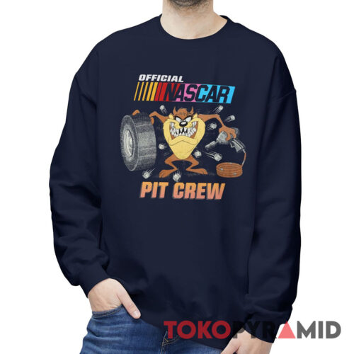 Rare Vintage 1993 Nascar Pit Crew Taz Sweatshirt