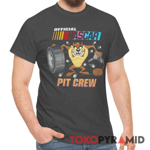 Rare Vintage 1993 Nascar Pit Crew Taz T Shirt