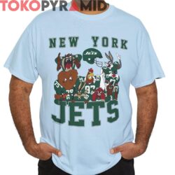 Rare Vintage 1993 New York Jets Looney Tunes Shirt