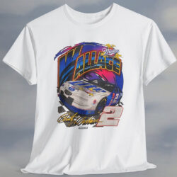 Rare Vintage 1993 Rusty Wallace Miller Racing Nascar T Shirt