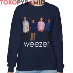 Rare Vintage 1994 Weezer Blue Album Shirt 2 Rare Vintage 1994 Weezer Blue Album Shirt