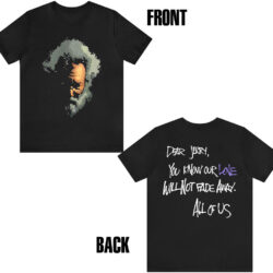 Rare Vintage 1995 Dear Jerry Garcia Shirt 2 Sided