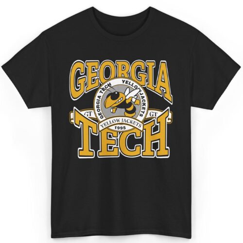 Rare Vintage 1995 Georgia Tech Yellow Jackets Shirt