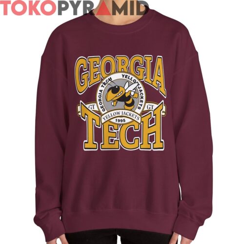 Rare Vintage 1995 Georgia Tech Yellow Jackets Shirt