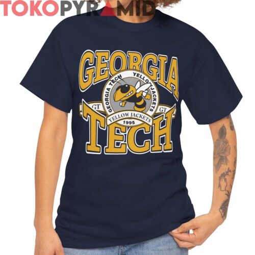 Rare Vintage 1995 Georgia Tech Yellow Jackets Shirt