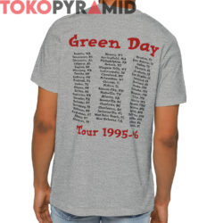 Rare Vintage 1995 Green Day Insomniac Tour Shirt 2 Rare Vintage 1995 Green Day Insomniac Tour Shirt