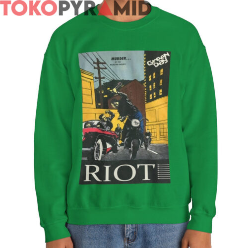 Rare Vintage 1995 Green Day Riot Shirt Rare Vintage 1995 Green Day Riot Shirt