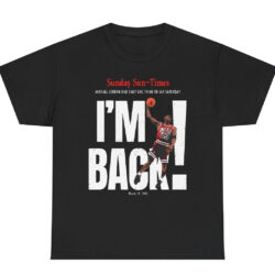 1995 Michael Jordan Im Back Shirt
