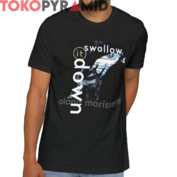 Rare Vintage 1996 Alanis Morissette Swallow It Down Shirt Can't Not Tour