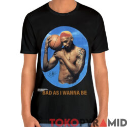 Rare Vintage 1996 Dennis Rodman Bad As I Wanna Be Shirt