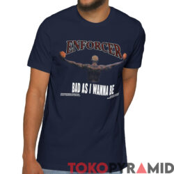 Rare Vintage 1996 Dennis Rodman Enforcer Bad As I Wanna Be Shirt 2 Sided