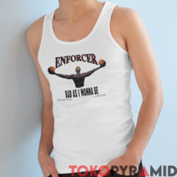 1996 Dennis Rodman Enforcer Bad As I Wanna Be Shirt 2-Sided 3 Rare Vintage 1996 Dennis Rodman Enforcer Bad As I Wanna Be Shirt 2 Sided