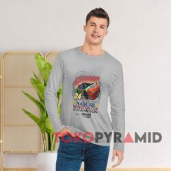 Rare Vintage 1997 Jeff Gordon Nascar Tee Winston Cup Champion Grey Long sleeved