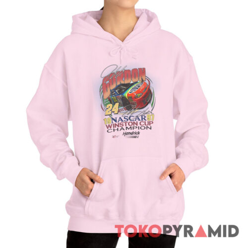 Rare Vintage 1997 Jeff Gordon Nascar Tee Winston Cup Champion Hoodie Rare Vintage 1997 Jeff Gordon Nascar Tee Winston Cup Champion Hoodie