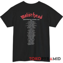 Rare Vintage 1997 Motorhead Europe Tour Shirt Back