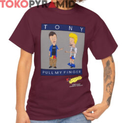 Rare Vintage 1998 Beavis And Butt-head Tony Pull My Finger Shirt 2 Rare Vintage 1998 Beavis And Butt head Tony Pull My Finger Shirt