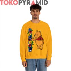 Rare 1998 Disney Winnie The Pooh Flower Shirt 2 Rare Vintage 1998 Disney Winnie The Pooh Flower Shirt