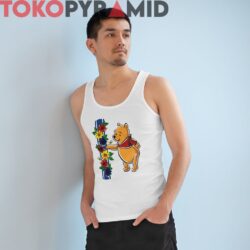 Rare 1998 Disney Winnie The Pooh Flower Shirt 4 Rare Vintage 1998 Disney Winnie The Pooh Flower Shirt