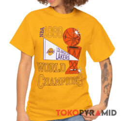 Rare Vintage 1998 Los Angeles Lakers World Champions Shirt