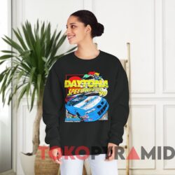 Rare Vintage 1998 Nascar Daytona Speedweeks T-shirt 3 Rare Vintage 1998 Nascar Daytona Speedweeks T shirt Black Sweatshirt