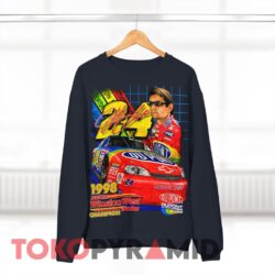 Rare Vintage 1998 Nascar Jeff Gordon 3 Time Champion Navy Sweatshirt