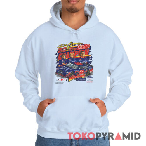 Rare Vintage 1999 Dale Jarrett T shirt Nascar Winston Cup Series Champion Hoodie