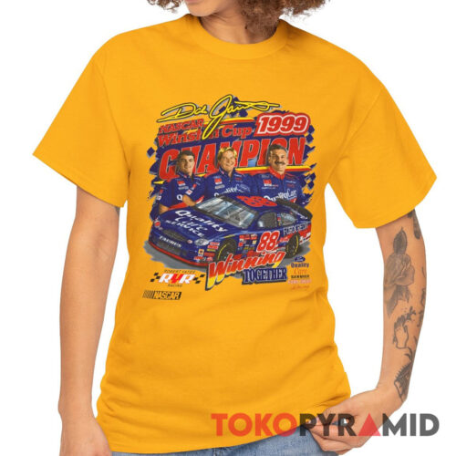 Rare Vintage 1999 Dale Jarrett T shirt Nascar Winston Cup Series Champion T Shirt