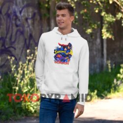 Rare Vintage 1999 Jeff Gordon Superman Nascar T shirt White Hoodie