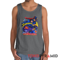 Rare Vintage 1999 Jeff Gordon Superman Nascar Tank Top