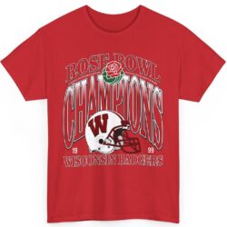 Rare Vintage 1999 Wisconsin Badgers Rose Bowl Shirt