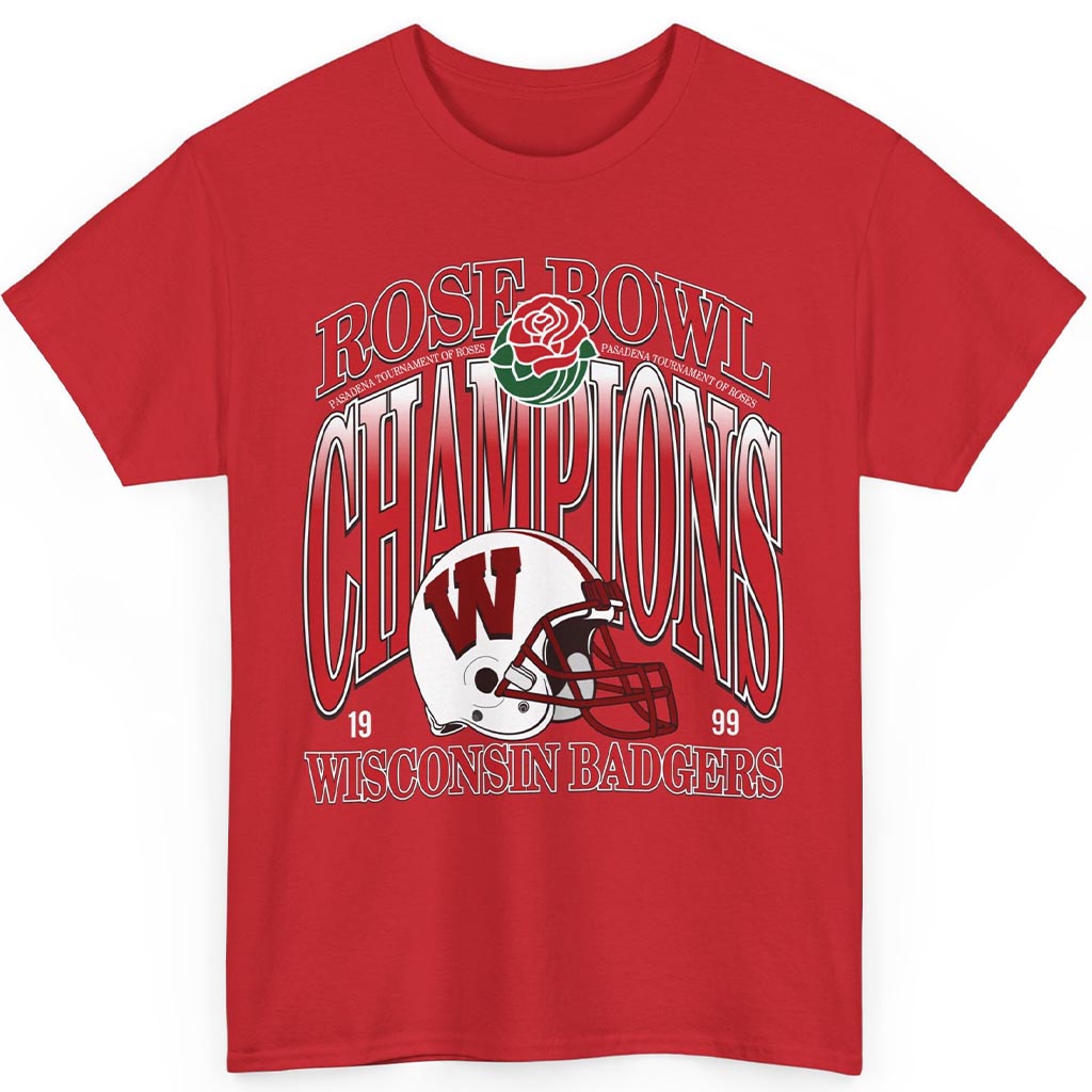 Rare Vintage 1999 Wisconsin Badgers Rose Bowl Shirt Rare Vintage 1999 Wisconsin Badgers Rose Bowl Shirt