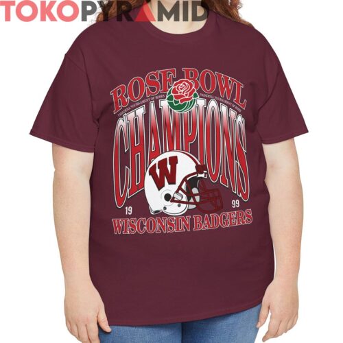 Rare Vintage 1999 Wisconsin Badgers Rose Bowl Shirt Rare Vintage 1999 Wisconsin Badgers Rose Bowl Shirt