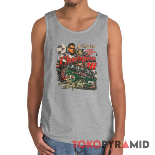 Rare Vintage 2000 Bobby Labonte Nascar T shirt Winston Cup Series Champion Tank Top