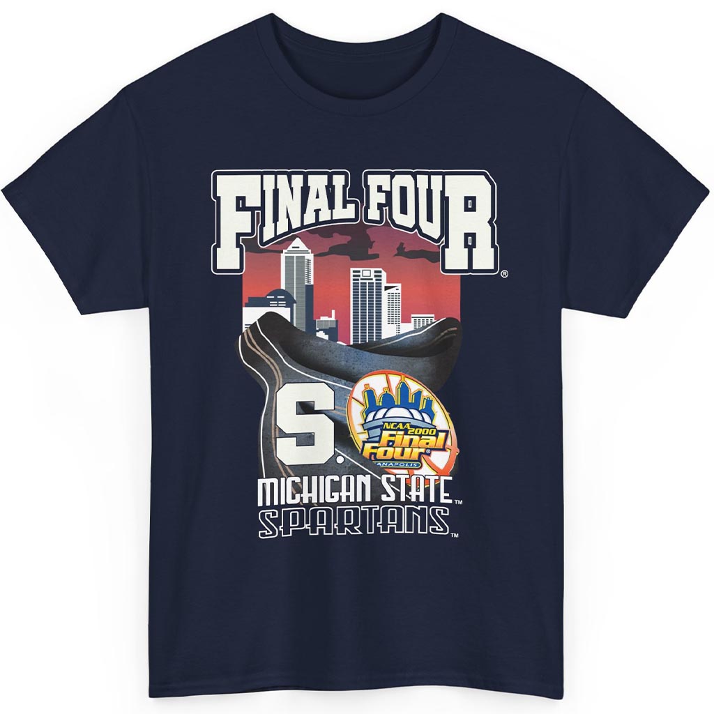 Rare Vintage 2000 Final Four Michigan State Shirt Rare Vintage 2000 Final Four Michigan State Shirt