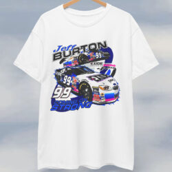 Rare Vintage 2000 Jeff Burton Nascar T-shirt Coming On Strong