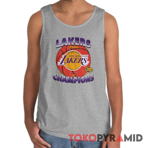 Rare Vintage 2000 NBA Finals Los Angeles Lakers Champions Tank Top