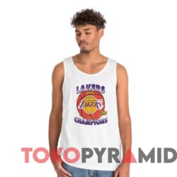 Rare Vintage 2000 NBA Finals Los Angeles Lakers Champions Tee 2 Rare Vintage 2000 NBA Finals Los Angeles Lakers Champions Tee White Tanktop