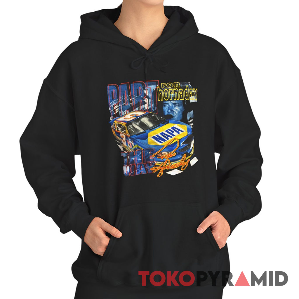 Rare Vintage 2000 Nascar Ron Hornaday NAPA Part The Way Hoodie Rare Vintage 2000 Nascar Ron Hornaday NAPA Part The Way Hoodie
