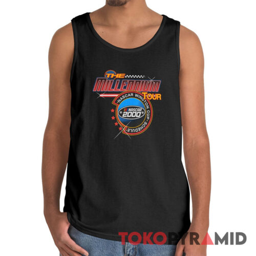 Rare Vintage 2000 Nascar Winston Cup Millennium Tour Tank Top