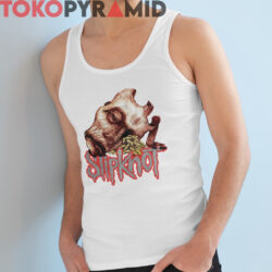 Rare Vintage 2000 Slipknot Maggot Mask Shirt