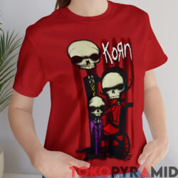 Rare Vintage 2001 Korn Skeleton Family Shirt