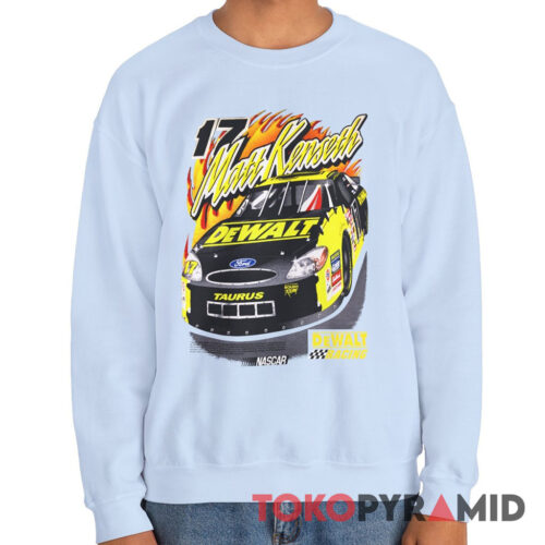 Rare Vintage 2002 Nascar Matt Kenseth T shirt DeWalt Racing Sweatshirt