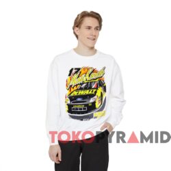 Rare Vintage 2002 Nascar Matt Kenseth T shirt DeWalt Racing White Sweatshirt