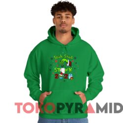 Rare Vintage 2020 Stink Stank Stunk Grinch Hand Face Mask Christmas Sweatshirt 3 Rare Vintage 2020 Stink Stank Stunk Grinch Hand Face Mask Christmas Sweater Man Green Hoodie